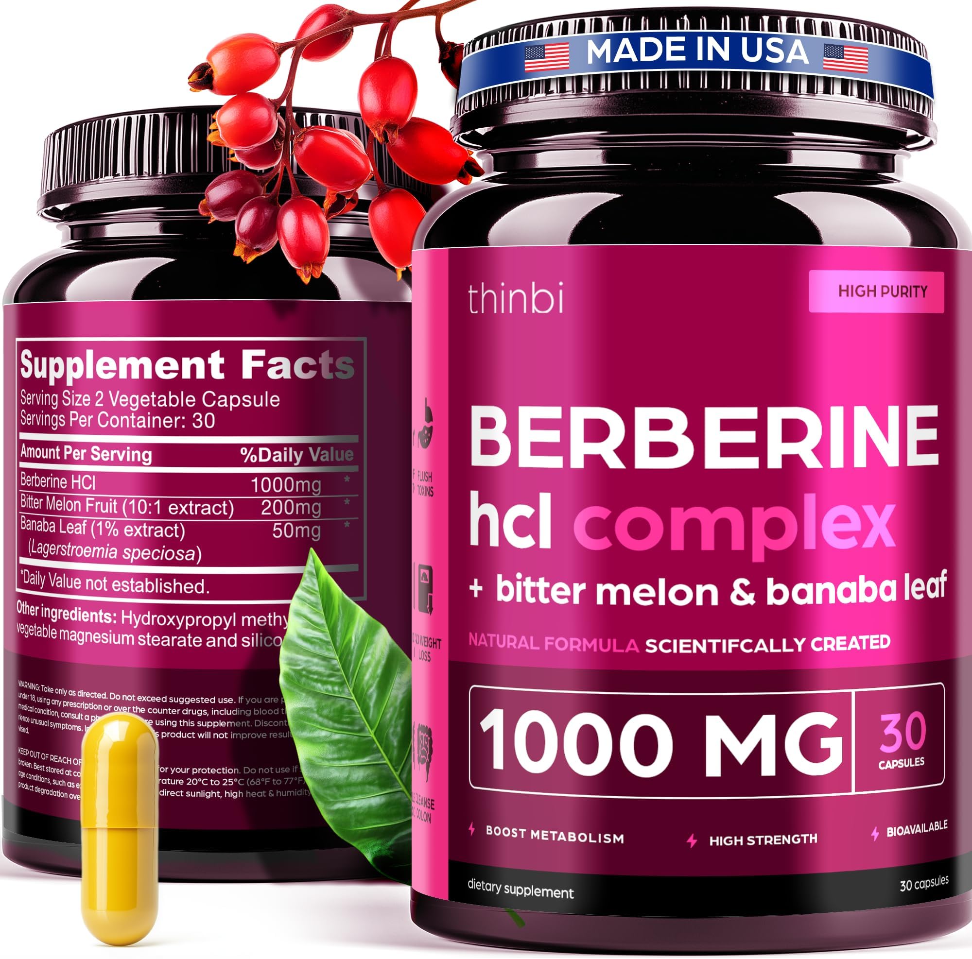 Berberine HCl 1200